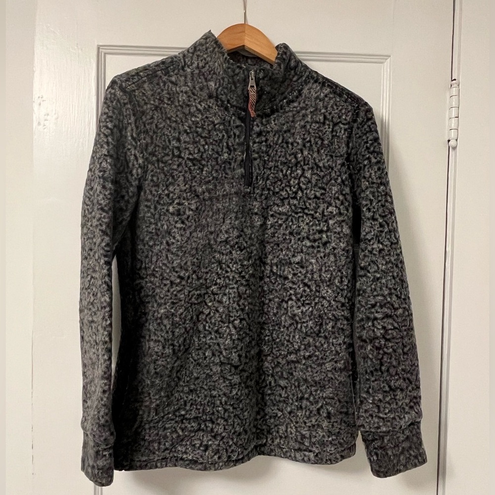 Weatherproof Vintage Ladies' Cozy Pullover gray